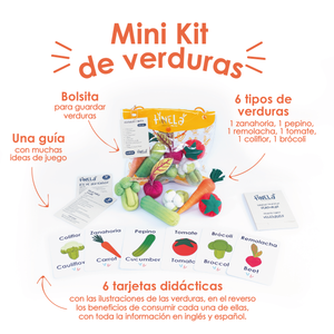 MINI Kit de verduras en tela - Tinela