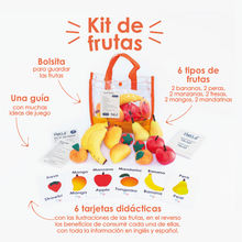 Cargar imagen en el visor de la galería, Kit de frutas en tela- Tinela
