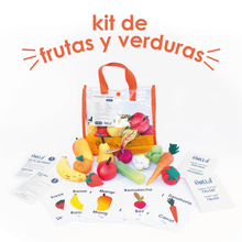 Cargar imagen en el visor de la galería, Kit de frutas y verduras en tela - Tinela
