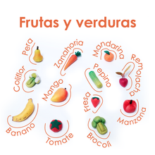 Cargar imagen en el visor de la galería, Kit de frutas y verduras en tela - Tinela
