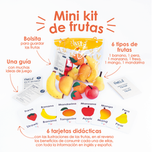Cargar imagen en el visor de la galería, Mini kit de frutas en tela- Tinela
