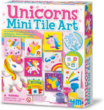 Cargar imagen en el visor de la galería, Arte de unicornios en mini azulejos- 4M
