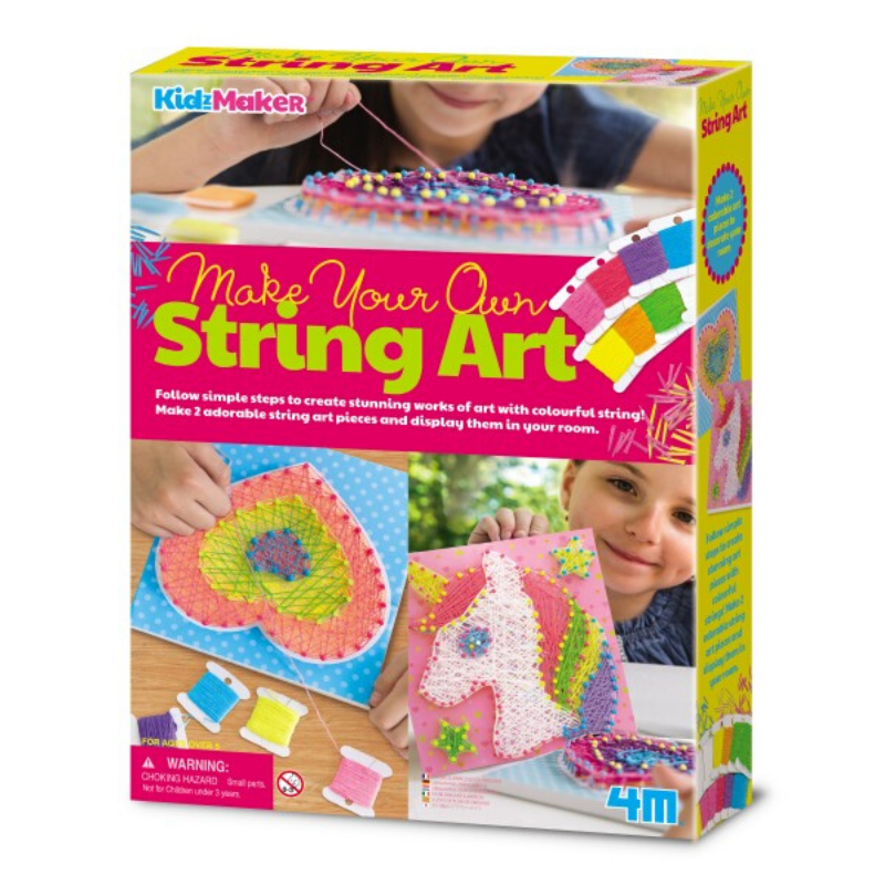 Kit para hacer manualidad con cuerdas (String Art) 4m