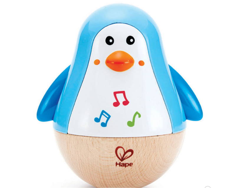 Pingüino musical Wobbler - Hape