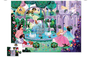 Rompecabezas 36 piezas Sueños de princesas - Crocodile Creek