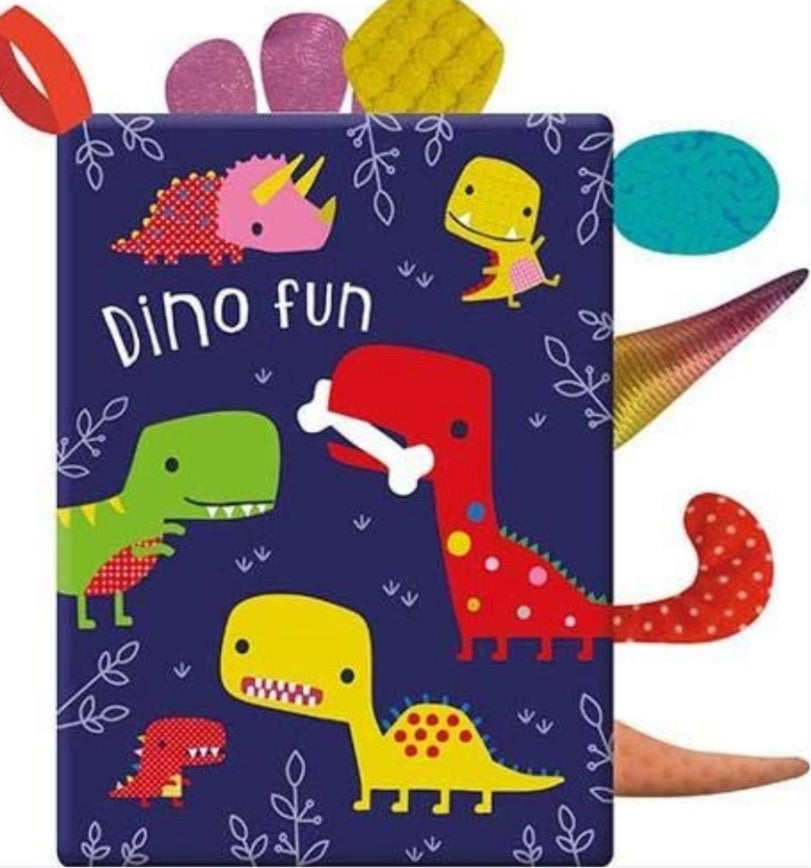 Libro de tela en inglés Dino Fun - Make Believe