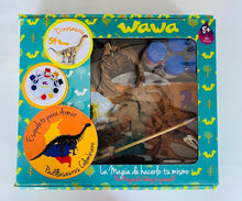 Cargar imagen en el visor de la galería, Kit para pintar y decorar dinosaurio Wawa
