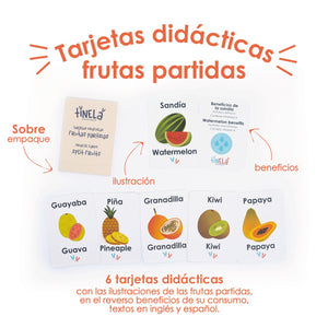 Kit de frutas partidas - Tinela