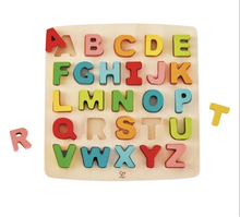 Cargar imagen en el visor de la galería, Rompecabezas del alfabeto (Chunky alphabet puzzle) - Hape
